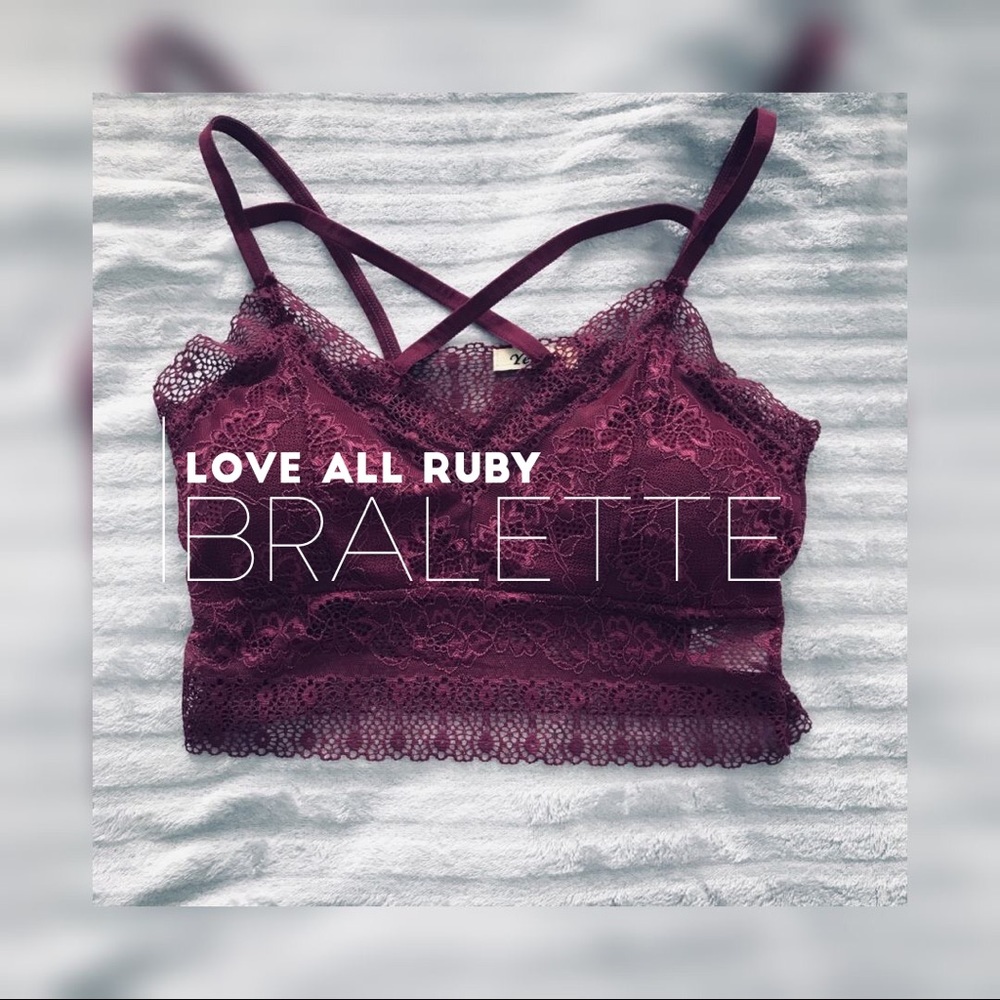 🤍 Love All Ruby Bralette 🤍